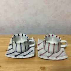 コーヒーカップ・ソーサー　2客セット