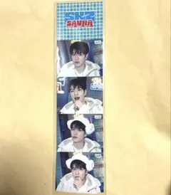 スキズサウナ 回数券風ステッカー スンミン ポップアップStraykids