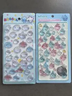 ◼︎あわわちゃん◼︎しずくちゃん◼︎ボンボン◼︎シール◼︎2シートセット◼︎