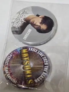 EXILE　澤本夏輝　缶バッジ２個セット