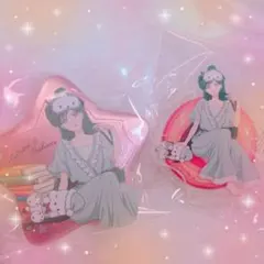 セーラームーン サンリオ スターカンバッジ アクリルスタンド