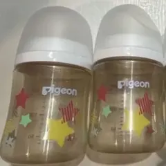 pigeon 哺乳瓶 2本セット ※乳首同封可能