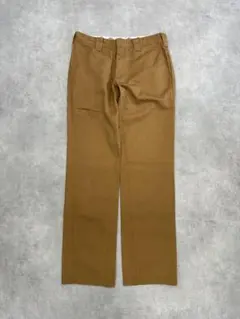 Dickies フラットフロントワークパンツ TCツイル キャメル サイズ30