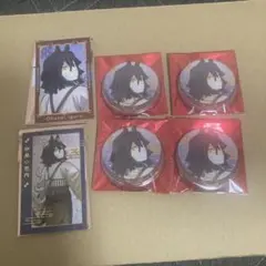 鬼滅の刃　缶バッジ　フォトカード 伊黒セット
