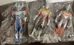 ウルトラマンレイガ ウルティメイトファイナル マグニフィセント ソフビ3体セット