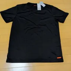 DRY メッシュクルーネックブラック Tシャツ Lサイズ