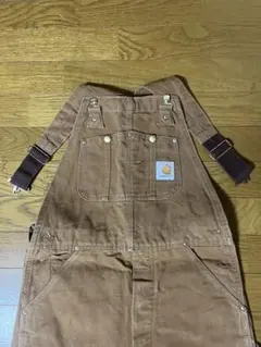90's carhartt カーハートダブルニーオーバーオール 裏地キルティング