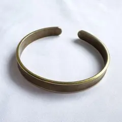 真鍮バングル　ブレスレット brass ヴィンテージ調 シンプル ユニセックス