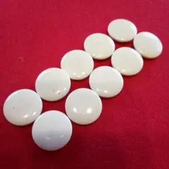 乳白色ガラス玉 25mm 20個 - メルカリ