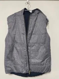 アーノルドパーマー　リバーシブル　ダウン　ベストジャケット