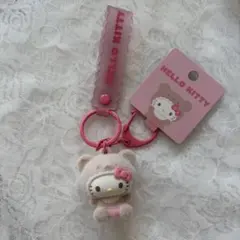 サンリオ ハローキティ ラテクマ 立体キーホルダー