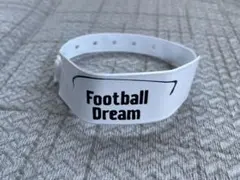 カシマサッカーミュージアム Football Dream リストバンド （白）