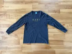 BAKI 長袖Tシャツ THE STRONG IS THE BEAUTIFUL