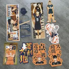 ハイキュー!! モバイルステッカー影山飛雄、澤村大地、日向翔陽、菅原孝支、東峰旭