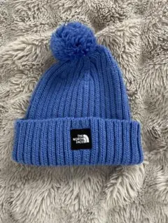 THE NORTH FACE ポンポン付きニット帽 ベビー