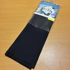 接触冷感 超ロング アームカバー リブ70cm 黒 親指穴のサムネイル
