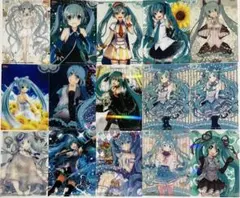 初音ミク　クリアカード　まとめ売り
