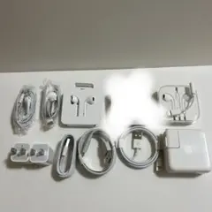 Apple純正イヤフォンとケーブルセット