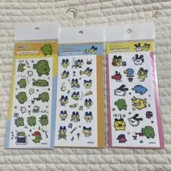 韓国限定　たまごっち　くちぱっち　シール　３点セット