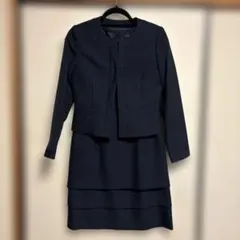 ネイビー ジャケットとワンピースのセット