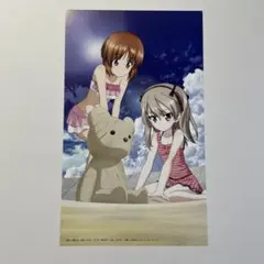 ガールズ＆パンツァー 　ポストカード　島田愛里寿 西住みほ　　メガミマガジン付録