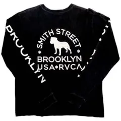 RVCA ルーカ Smith Street Brooklyn 長袖Tシャツ 黒のサムネイル