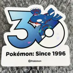 韓国限定 ポケモン 30周年記念 ロゴステッカー 【カイオーガ】 - メルカリ