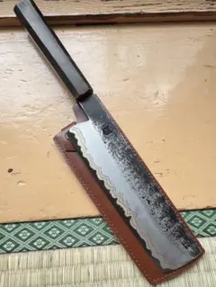 菜切包丁 堺孝行 AUS10 45層ダマスカス 160mm 花梨柄 - メルカリ