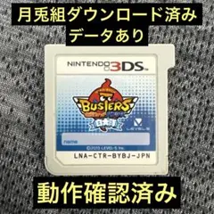 【動作確認⭕️】3DS 月兎組可 妖怪ウォッチ バスターズ 白犬隊