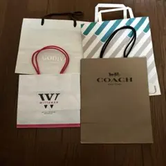 紙袋　まとめ売り　小サイズ4枚