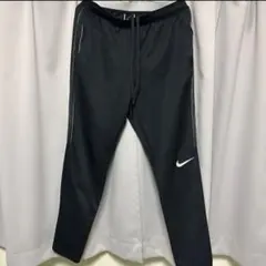 Nike Dri-FIT ブラックジャージパンツ L