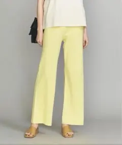 ニットパンツ ワイドパンツ