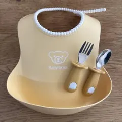 ベビービョルン食事用スタイ/ベビー用カトラリーセット