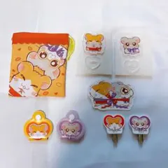 とっとこハム太郎 めがねくん まいどくん アクリルスタンド セリア ダイソー