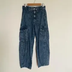 GU コクーンジョガープルオンパンツ 63 BLUE