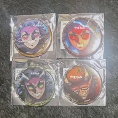 鬼滅の刃 刀鍛冶の里編 絵巻 終ノ巻 箔押し 缶バッジB 空喜 積怒 可楽