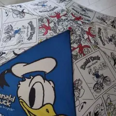 ドナルドダック 折りたたみ傘 コミック柄