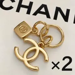 CHANEL シャネル 2023年 ホリデー限定 ココマーク チャーム ゴールド