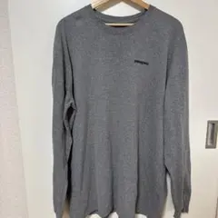 patagonia グレー 長袖カットソー　XL