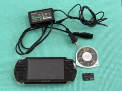 動作確認済 PSP1000 電源・メモリーカード有、バッテリー無、モンハン3付