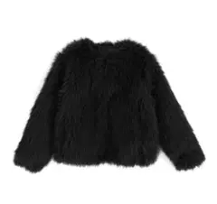 GRL ファーコート blackのサムネイル
