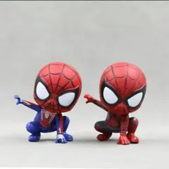 スパイダーマン デフォルメ フィギュア 세트