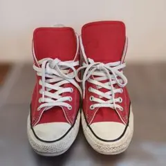 CONVERSE ALL STAR レッド ハイカットスニーカー