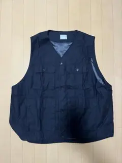 LOWRYS FARMミリタリーベスト 黒