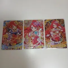 ひみつのアイプリ 1弾 ３枚セット まとめ売り　韓国限定サクラ　サプライズサイン