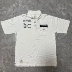 HUMMER EST.1985 ポロシャツ ホワイト 【N69】