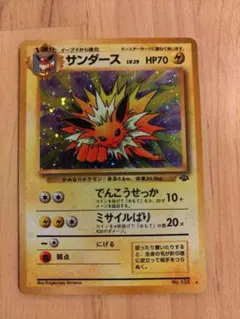 2025年最新】ポケモンジャングル サンダースの人気アイテム - メルカリ