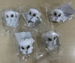 おもちエイリアン DVD特典　フィギュア　どんどんしー　キーチェーン　5個