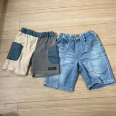 半ズボン　2点セット　100センチ