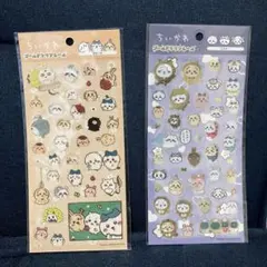 ちいかわ ゴールドクリアシール リボン ピース 2点セット 新品未使用